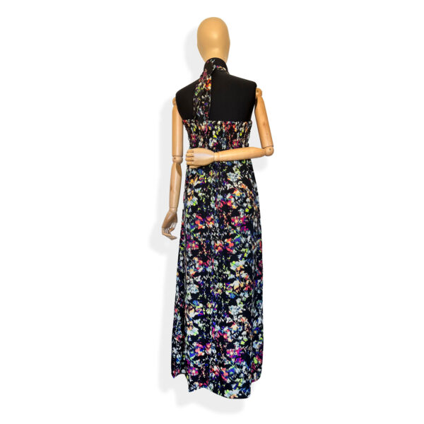 Vestido strapless flores coloridas - Image 4