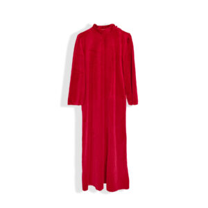 Vestido cereza terciopelo