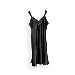 Slip dress negro